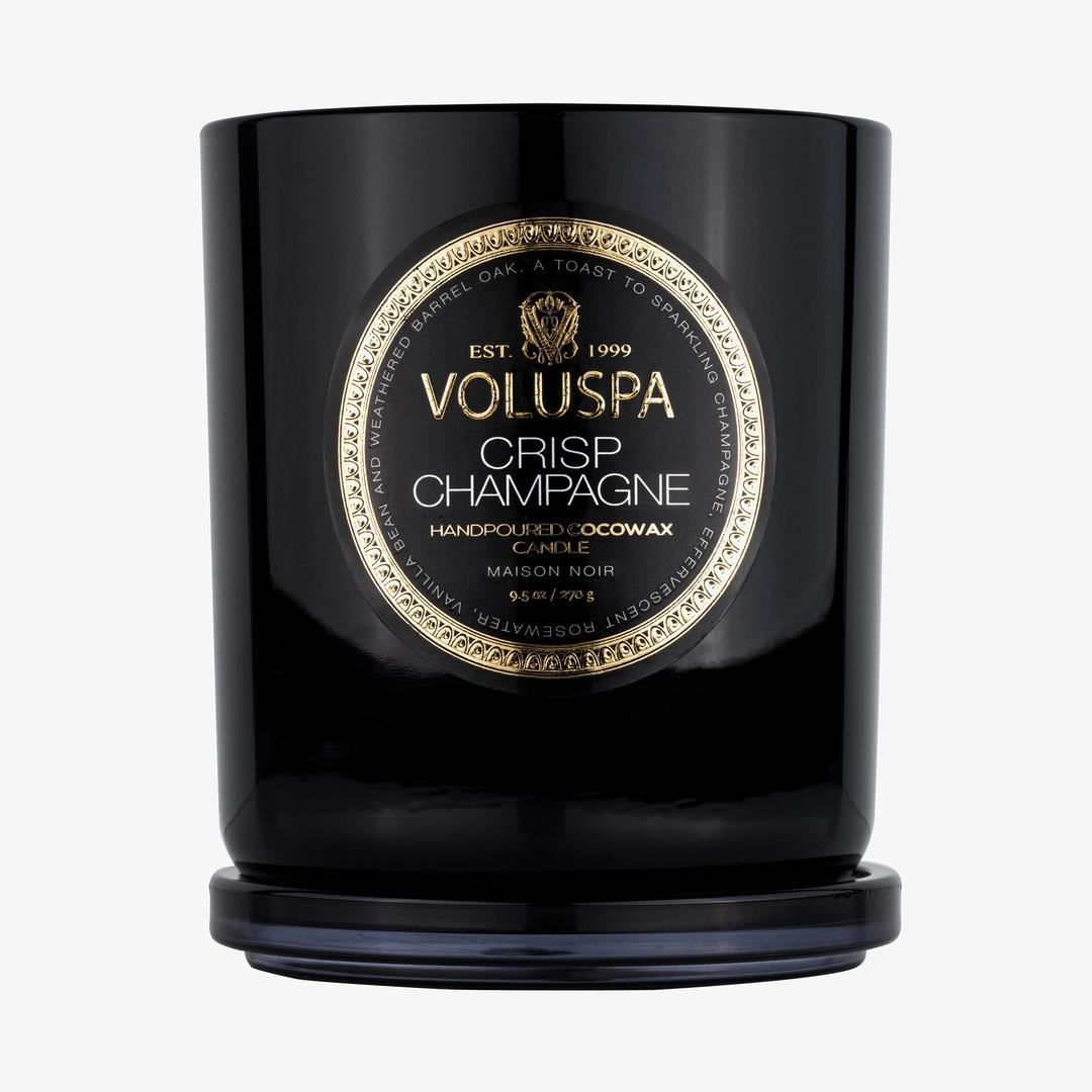 Crisp Champagne Candle