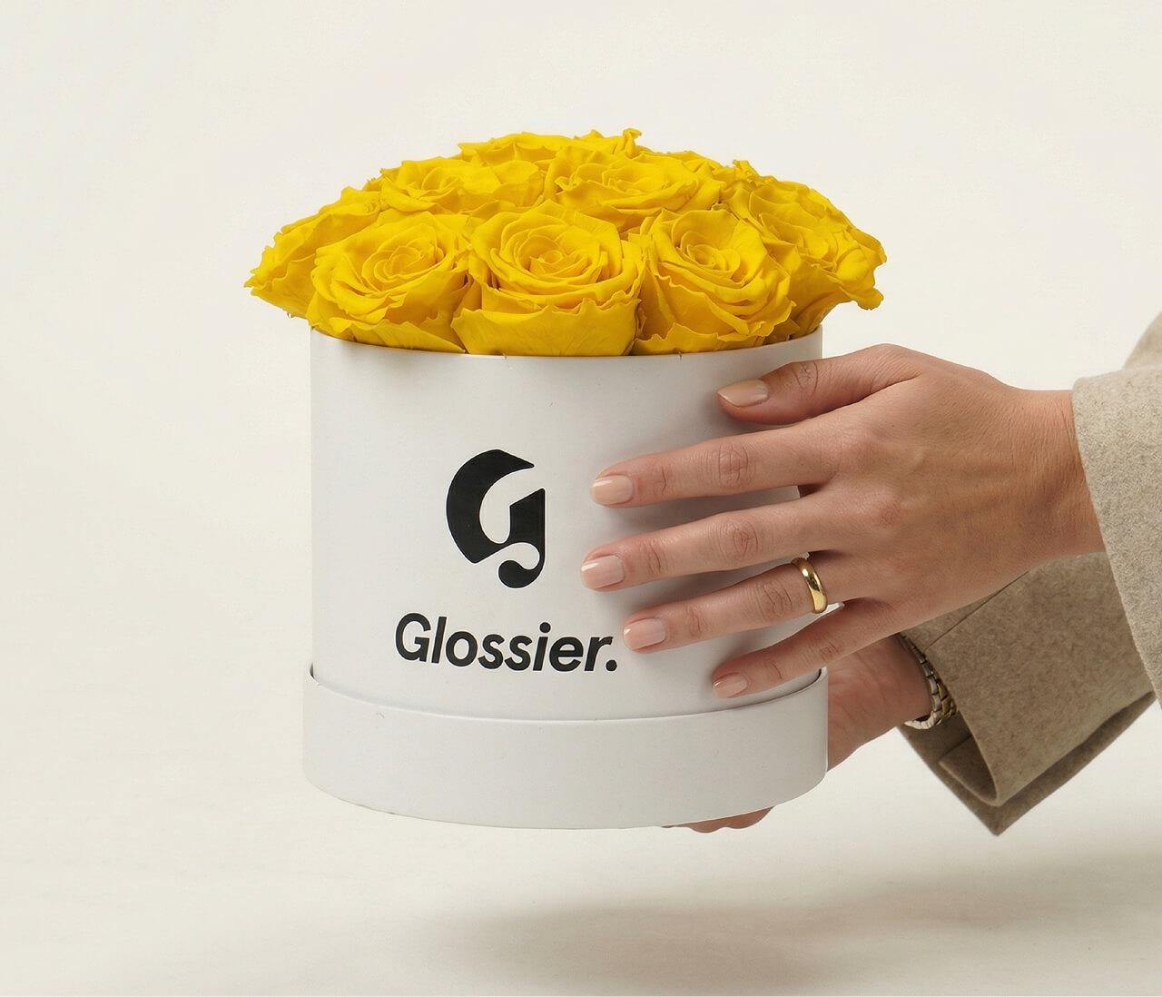 Custom branded rose boxes