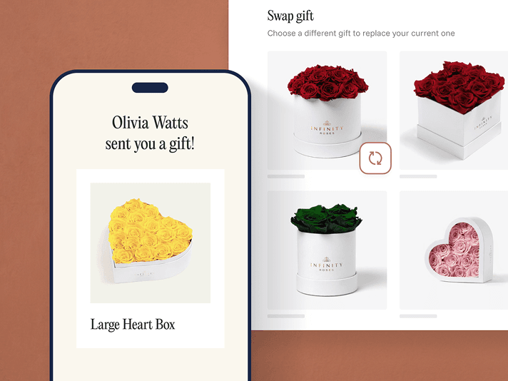 Send instantly with GiftDrop