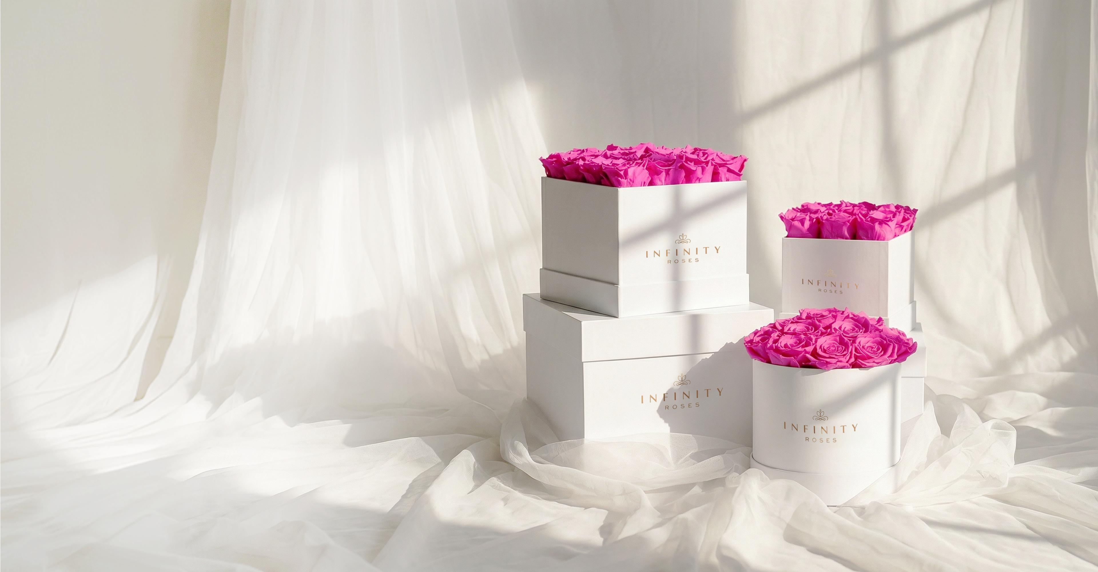 Infinity Roses Hero